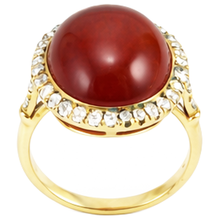Afbeelding in Gallery-weergave laden, echte round diamant 12.50karaat ring close-up detail
