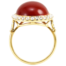 Afbeelding in Gallery-weergave laden, echte round diamant 12.50karaat ring op wit

