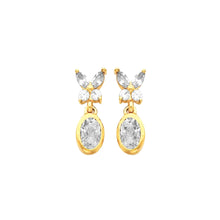 Afbeelding in Gallery-weergave laden, High-end Diamant Oorhangers 3 karaat – hoofdaanzicht
