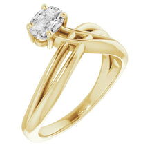 Afbeelding in Gallery-weergave laden, Diamant Solitaire Verlovingsring – hoofdaanzicht
