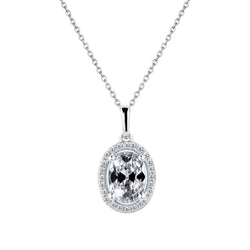 Diamant Hanger – 14K Witgoud 3,50 karaat