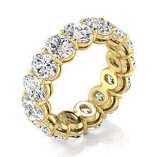 Afbeelding in Gallery-weergave laden, Eternity Band 14K Geelgoud met Diamant – hoofdaanzicht
