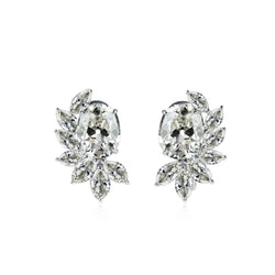 Diamant Antiek Cushion Oorstekers 1,50 karaat in 14 Karaat