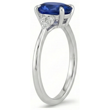 Afbeelding in Gallery-weergave laden, echte round diamant 3karaat ring profielweergave
