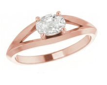 Afbeelding in Gallery-weergave laden, Natuurlijke Diamanten Ring 3ct - Roségoud 14K
