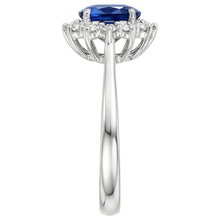 Afbeelding in Gallery-weergave laden, echte round diamant 4karaat ring profielweergave
