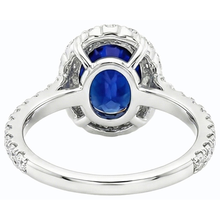 Afbeelding in Gallery-weergave laden, echte round diamant 6karaat ring close-up detail
