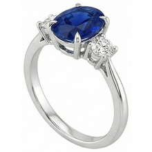 Afbeelding in Gallery-weergave laden, echte round diamant 3.50karaat ring bovenaanzicht
