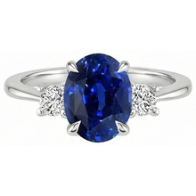 Afbeelding in Gallery-weergave laden, echte round diamant 3.50karaat ring profielweergave
