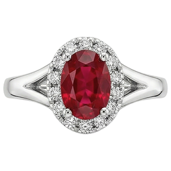 Echte Diamant Ring 1.20 Karaat