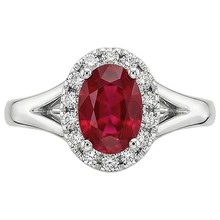 Afbeelding in Gallery-weergave laden, echte round diamant 1.20karaat ring vooraanzicht
