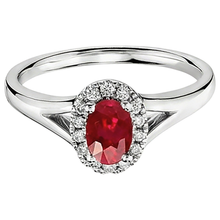 Afbeelding in Gallery-weergave laden, echte round diamant 1.20karaat ring zijaanzicht

