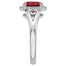 Afbeelding in Gallery-weergave laden, echte round diamant 1.20karaat ring profielweergave
