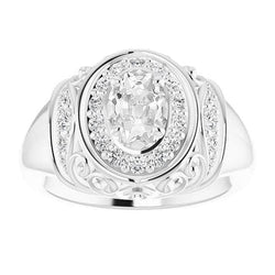 Natuurlijke Diamanten Ring 4.25ct - Witgoud 14K