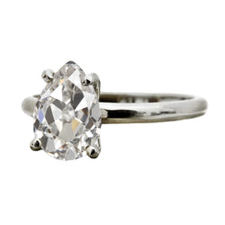 Fijne Diamant Solitaire Verlovingsring 3 karaat – 14 Karaat