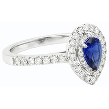 Afbeelding in Gallery-weergave laden, echte round diamant 2.50karaat ring op wit
