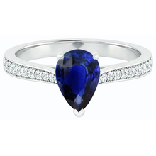 Afbeelding in Gallery-weergave laden, echte round diamant 3karaat ring op wit
