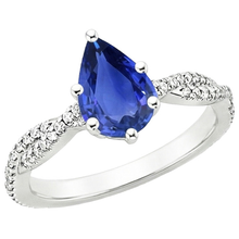 Afbeelding in Gallery-weergave laden, echte round diamant 5.50karaat ring zijaanzicht
