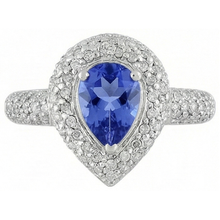 Afbeelding in Gallery-weergave laden, echte round diamant 4.40karaat ring close-up detail
