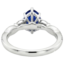 Afbeelding in Gallery-weergave laden, Natuurlijke Saffier Ring 7.25ct - Witgoud 14K
