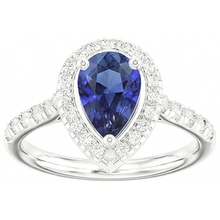 Afbeelding in Gallery-weergave laden, echte round diamant 4karaat ring op wit
