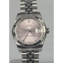 Afbeelding in Gallery-weergave laden, Pinkstok wijzerplaat Jubileumband middelgroot Rolex
