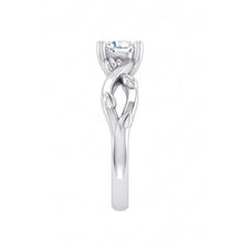 Afbeelding in Gallery-weergave laden, echte round diamant 1.75karaat ring op wit
