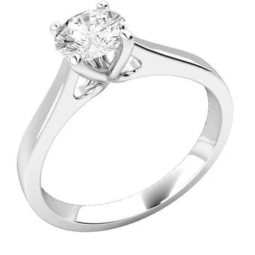Prachtige Briljant Geslepen Echt Diamanten Solitaire Ring 1,50 Ct Sieraden Nieuw