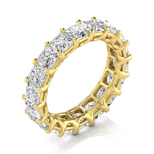 Afbeelding in Gallery-weergave laden, Fijne Diamant Eternity Band 5,95 karaat 14K Geelgoud – hoofdaanzicht
