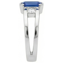 Afbeelding in Gallery-weergave laden, echte diamant 1.25karaat ring bovenaanzicht
