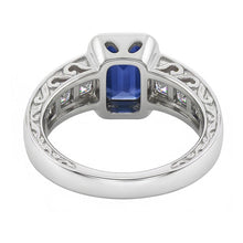 Afbeelding in Gallery-weergave laden, echte saffier 2.50karaat ring op wit
