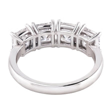 Afbeelding in Gallery-weergave laden, Prinses Geslepen Diamant Jubileum Ring Band 3 Karaat

