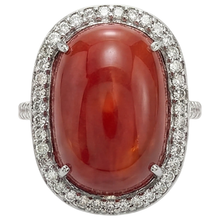 Afbeelding in Gallery-weergave laden, echte round diamant 14karaat ring close-up detail

