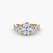 Afbeelding in Gallery-weergave laden, Diamant Setting – hoekaanzicht
