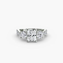 Afbeelding in Gallery-weergave laden, Diamant Setting 0,77 karaat Gold – detailaanzicht

