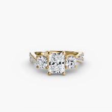 Afbeelding in Gallery-weergave laden, Handgemaakt Diamant Setting 0,77 karaat – detailaanzicht
