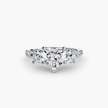 Afbeelding in Gallery-weergave laden, Rond Briljant Fijne Diamant ring in Gold – detailaanzicht

