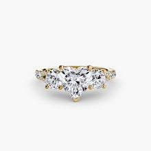 Afbeelding in Gallery-weergave laden, Fijne Diamant Setting 0,77-karaat Gold – detailaanzicht
