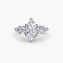 Afbeelding in Gallery-weergave laden, Rond Briljant Fijne Diamant ring in Gold – hoofdaanzicht
