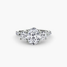 Afbeelding in Gallery-weergave laden, Luxe Fijne Diamant Setting 0,77 karaat – profielaanzicht
