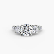 Afbeelding in Gallery-weergave laden, Luxe Fijne Diamant Setting 0,77 karaat – hoofdaanzicht
