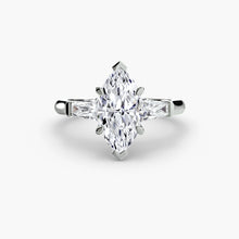 Afbeelding in Gallery-weergave laden, Fijne Diamant Setting 0,70-karaat Gold – close-up
