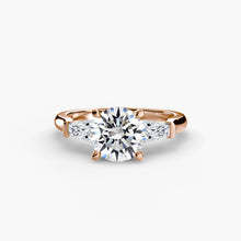 Afbeelding in Gallery-weergave laden, Fijne Diamant Setting 0,70-karaat Gold – close-up
