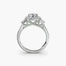 Afbeelding in Gallery-weergave laden, Rond Briljant Briljant ring in Gold – vooraanzicht
