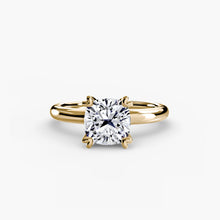 Afbeelding in Gallery-weergave laden, Fijne Diamant Setting -karaat Gold – hoekaanzicht
