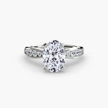 Afbeelding in Gallery-weergave laden, Rond Geslepen Edelsteen ring in Gold – profielaanzicht
