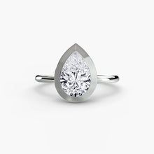 Afbeelding in Gallery-weergave laden, Edelsteen ring in Gold – bovenaanzicht
