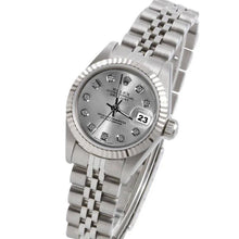 Afbeelding in Gallery-weergave laden, Rand zilveren diamanten Rolex
