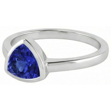 Afbeelding in Gallery-weergave laden, echte diamant 1karaat ring bovenaanzicht
