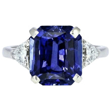 Afbeelding in Gallery-weergave laden, echte diamant 3.50karaat ring zijaanzicht
